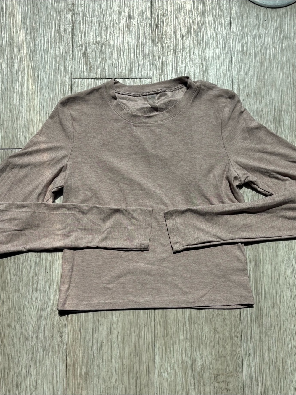 Beyond Yoga Women’s Long Sleeve Crewneck Top - Taupe